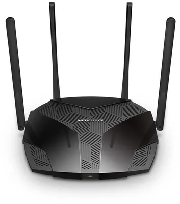 Immagine prodotto di Mercusys | AX1800 Router WiFi a doppia banda 6 | MR70X | 802.11ax | 1201+574 Mbit/s | 10/100/1000 Mbit/s | Porte LAN Ethernet (RJ-45) 3 | Supporto Mesh No | MU-MiMO S | No banda larga mobile
