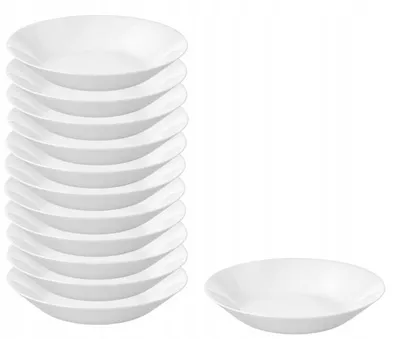 Produktbild von IKEA OFTAST Tiefer Teller weiß 20 cm 12er-Set