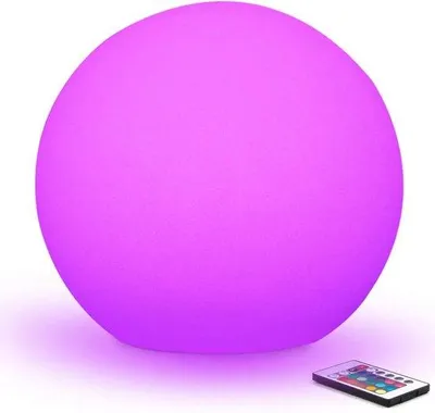 Image de Lampe LED de jardin - Télécommande - Résistante aux intempéries - Couleurs RVB