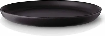 Produktbild von Eva Solo Nordic kitchen Teller, Frühstücksteller, Servieren, Genießen, Feinsteinzeug, Schwarz, Ø 21 cm, 502793