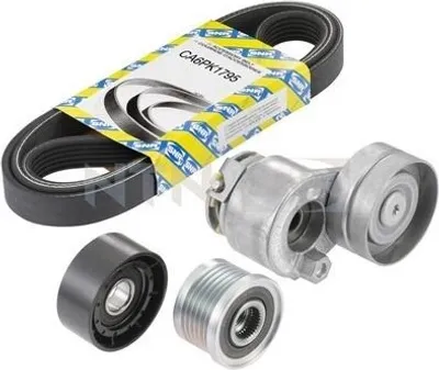 Produktbild von NTN SNR KA855.14 Keilrippenriemensatz für RENAULT LAGUNA II Grandtour (KG0/1) LAGUNA II (BG0/1) LAGUNA I (B56, 556) LAGUNA I Grandtour (K56)