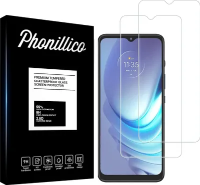 Immagine prodotto di Vetro temperato per Motorola G50 [2 pezzi] Pellicola protettiva dello schermo Antigraffio Resistente al vetro Phonillico®