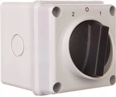 Immagine prodotto di ELEKTROMET | Interruttore Rotativo E12-73 - IP65 - Ergonomico - Resistente - Affidabile