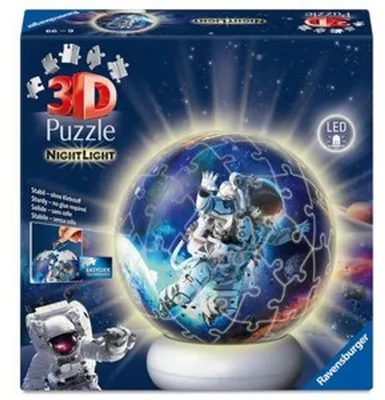 Produktbild von Puzzle-Ball Nachtlicht Astronauten Ravensburger 12008058