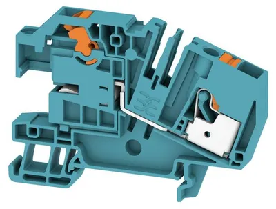 Obrázek produktu pro Weidmüller AITB 6 BB NDT BL, 8,1 mm, 52,9 mm, 76,6 mm, 19,502 g, 800 V