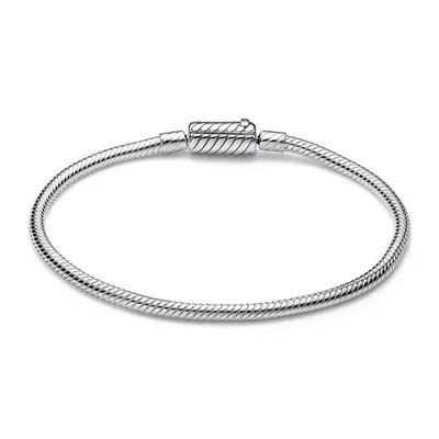 Image de PANDORA Moments Bracelet serpent pour femme en argent sterling
