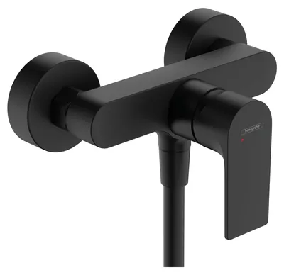 Image de HANSGROHE Rebris E Mitigeur de douche noir mat 72650670