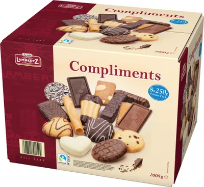 Produktbild von Lambertz Gebäckmischung Compliments lose Ware, 1er Pack (1 x 2 kg)