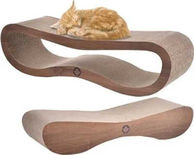 Produktbild von Canadiancat Company Kratzbrettset Orbit / Satellit 2.0 braun