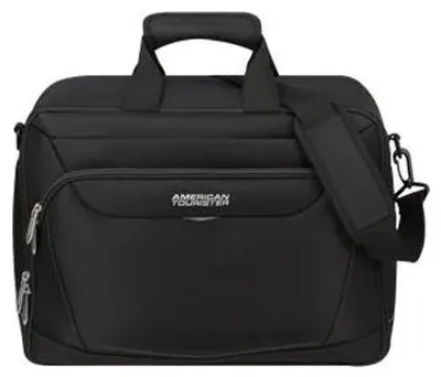Cestovná taška, kabínová veľkosť, 27 l, 3 v 1, AMERICAN TOURISTER "SummerRide", čierna