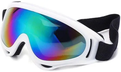Imagen del producto de Gafas deportivas para motocicleta - Protección UV 400 - Compatibles con casco - Color  - Para deportes de invierno
