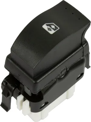 Obrázek produktu pro 159149 Spínač elektrického ovládání oken, pravý, přední nebo zadní, černý
