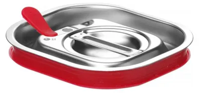 Produktbild von Gastronorm-Deckel mit Silikonrand,GN 1/6,156x142mm