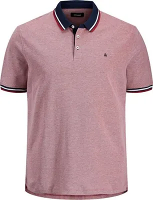 Obrázek produktu pro Pánské polo triko Slim Fit JJEPAULOS 12143859 Rio Red, 6XL