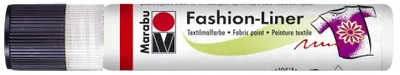 Produktbild von Marabu Fashion-Liner, Weiß 070, 25 ml, Weiß, 25 ml, 1 Stück(e)