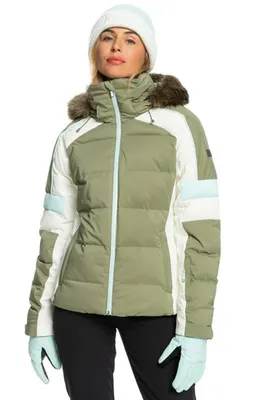 Produktbild von Roxy Schneejacke Snow Blizzard olive : L Größe: L