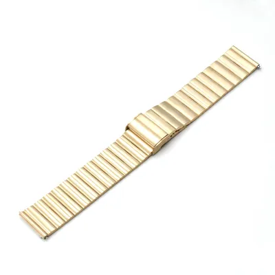 Produktbild von BStrap Steel Armband für Xiaomi Amazfit GTR Mini, gold