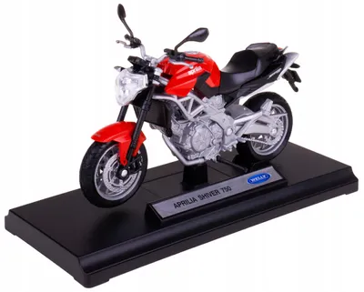 Produktbild von Welly Aprilia Shiver 750 Metallmotorrad Modell 1:18