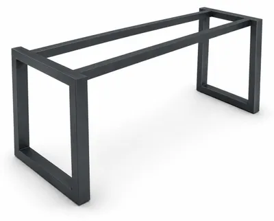 Obrázok produktu pre LogistSystem, kovové nohy na nábytok, štýl "loft", 100x60x72 cm – kovová konštrukcia stola, nohy s práškovým nástrekom – jedálenský stôl, písací stôl, industriálny štýl