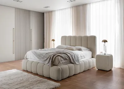 Obrázok produktu pre Manželská posteľ 140x200 ZOLY - béžová