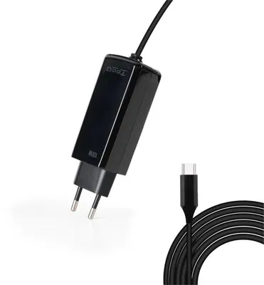 Obrázek produktu pro TooQ TQLC-USBCGAN100PD-C, Vnitřní, AC, 20 V, 5 A, 1,8 m, Černá