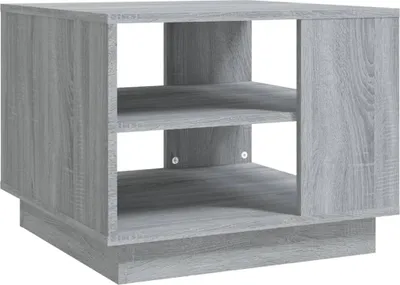 Obrázek produktu pro vidaXL Konferenční stolek Grey Sonoma 55x55x43 cm Dřevěný materiál