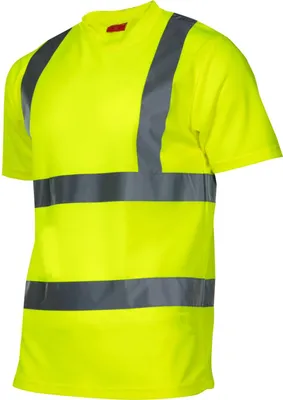 Obrázek produktu pro LAHTI PRO L4020804 - Reflexní pracovní košile (velikost XL/56), barva žlutá a oranžová