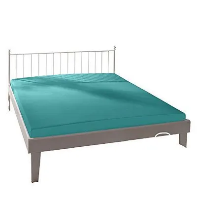 Produktbild von Bassetti Spannbettlaken  Farbe TÜRKIS  Größe 140x200-160x220