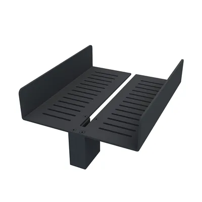Image de Étagère de salle de bain Nimco noire 2091-DH-25-90
