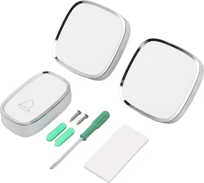 Image de Sonnerie de porte intelligente Poids léger Sonnerie de porte sans fil 36 sonneries Musique Sonnerie de porte pour la maison, l'école et le bureau 110?240V