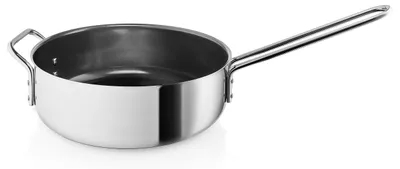 Sautierpfanne 24 cm, Edelstahl, keramische Antihaftbeschichtung