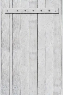 Produktbild von Wallario selbstklebendes Poster - Graue Holztür, Größe: 61 x 91,50 cm