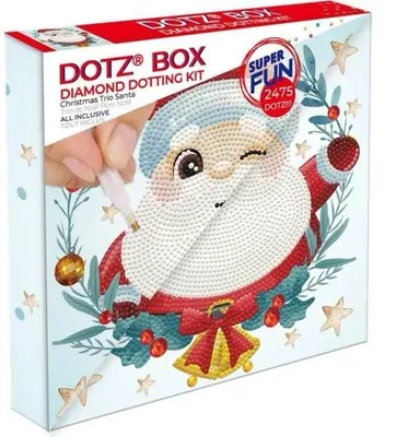 Image de Diamond Dotz - Coffret « Trio de Noël : le Père Noël »