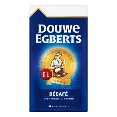 Zdjęcie produktu dla Douwe Egberts – kawa mielona bezkofeinowa – 500 g