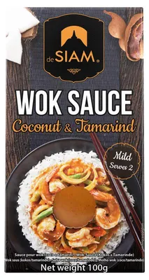 Immagine prodotto di salsa Wok deSiam Cocco e Tamarindo con aroma di limone 100g