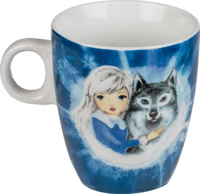 Produktbild von Kindertasse 180ml mit 4 Motiven zur Wahl Eisprinzessin Kindertasse