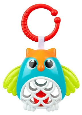 Immagine prodotto di Sonaglio sensoriale con gufo Teether, Chicco