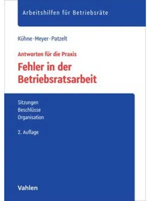 Immagine prodotto di Fehler in der Betriebsratsarbeit