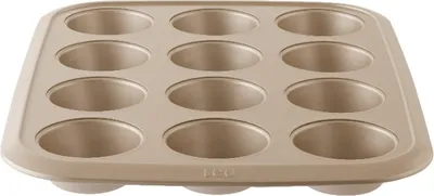 Produktbild von BergHOFF LEO - Muffinform met 12 cups Balance 8x3,50cm - Champagne Farbe - PFAS-frei Metall
