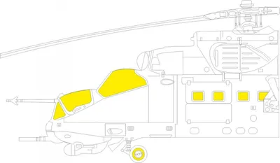 Produktbild von Eduard Acceories EX1071 - 1:48 Mi-24P - Neu