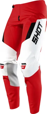Image de Shot Contact Chase Motocross Hose, rot/weiß, 28
