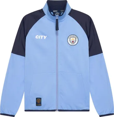 Image de Ensemble d'entraînement Manchester City pour hommes - taille XL - Saison 2024/2025 - Ensemble d'entraînement Manchester City pour adultes - Ensemble d'entraînement officiel pour les fans de Man City