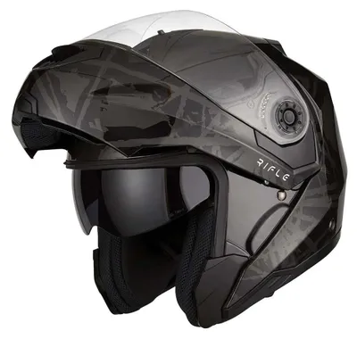 Modularhelm Schwarz M (57-58 cm) ECE 22.06