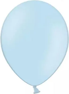 Zdjęcie produktu dla Balony lateksowe Strong, Niebieskie, Pastel Baby Blue, 30cm, 100 szt.