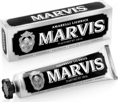 Produktbild von Marvis Amarelli Licorice, 85 ml, Erwachsener