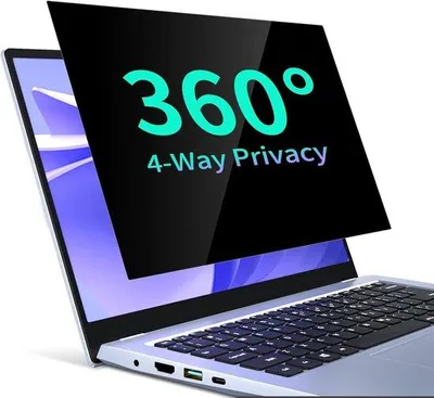 Produktbild von Famanu 360° Privacyfilter 13,3 Zoll 16:9 - 4-Wege selbstklebender Bildschirmfilter