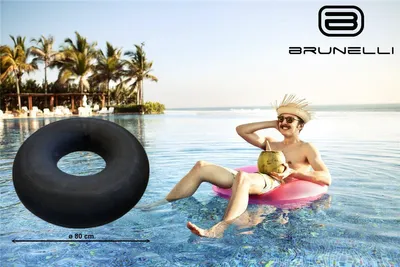 Produktbild von BRUNELLI LKW-Schlauch Ø 80cm Reifen Ring Tube Schwimmring Snowtube Bob