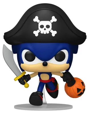 Image de Funko Pop! Games Sonic x Halloween - Sonic en pirate #1278