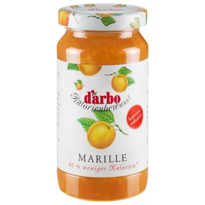 Produktbild von Darbo Marille Konfitüre mit Süßungsmitteln Kalorienbewusst 220g