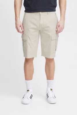 Produktbild von Blend Herren Cargoshorts Shorts kurze Hose mit Eingrifftaschen Gürtelschlaufen Baumwollmischung leicht elastisch Regular fit